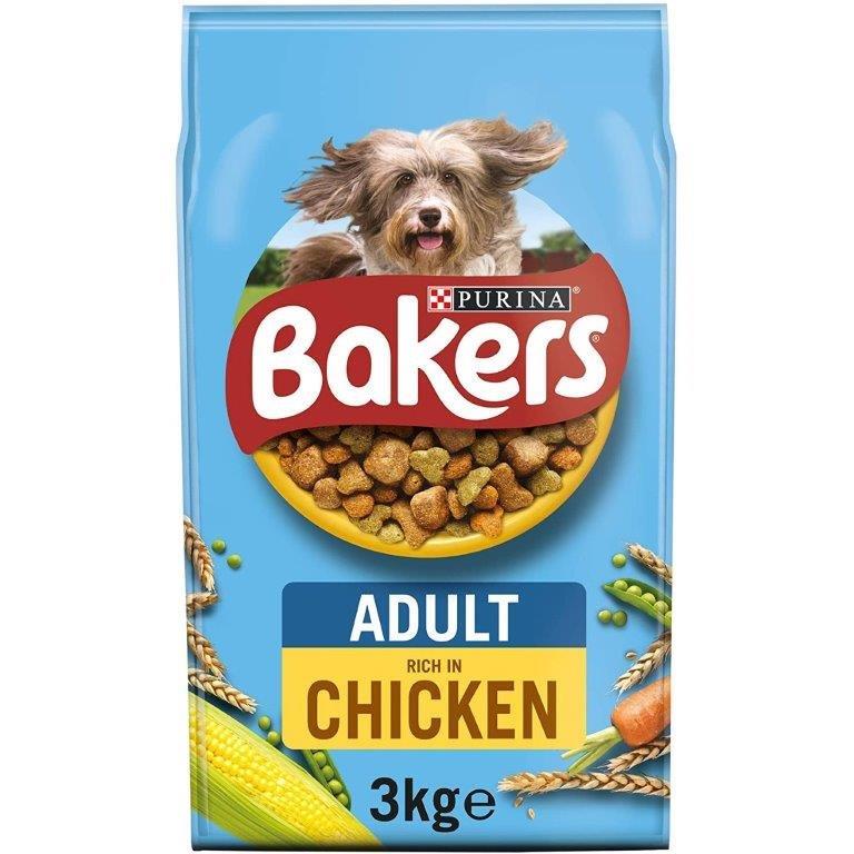 Bakers Adult Chicken&Veg 3Kg 3kg