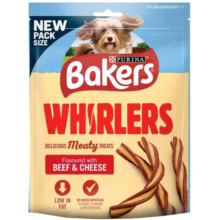 Bakers Whirlers Beef&Cheese 130g