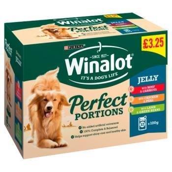 Winalot Pouch 12 Pk Cij Mixed Variety £3.25 Pmp 1.2kg