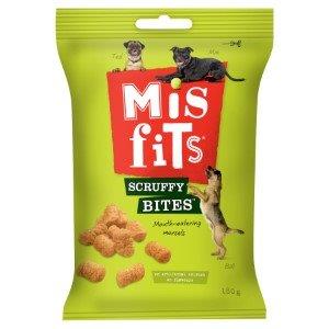Mistfits Scruffy Bites Dog Treats 180g
