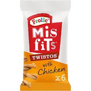 Mistfits Twistos Dog Treats With Chicken 105g