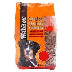 Webbox Complete Dog Food Beef 2kg PM £1.99