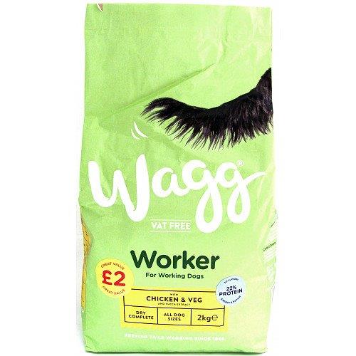 Wagg Complete Worker Chicken 2kg PM £2