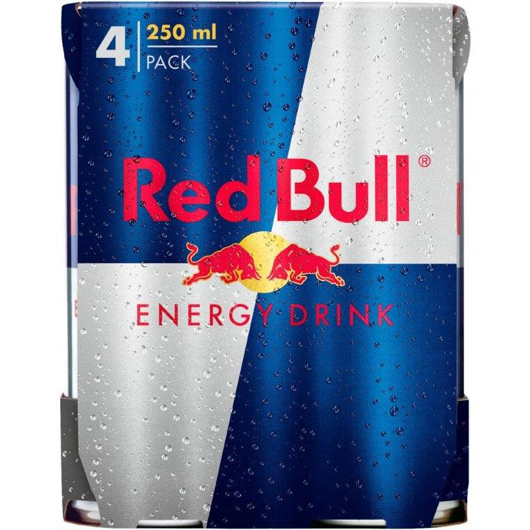 Red Bull 4pk (4 x 250ml)