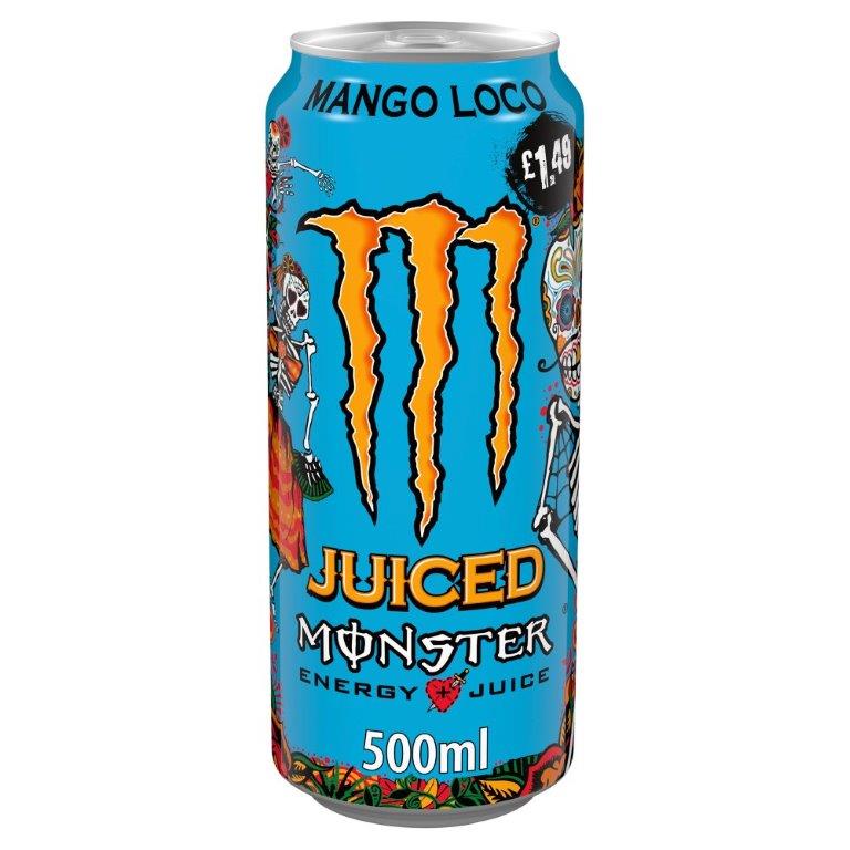 Monster Energy Mango Loco 500ml PM £1.49