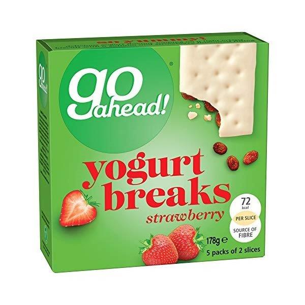 Go Ahead Strawberry Yogurt Breaks 5pk (5 x 35.5g)