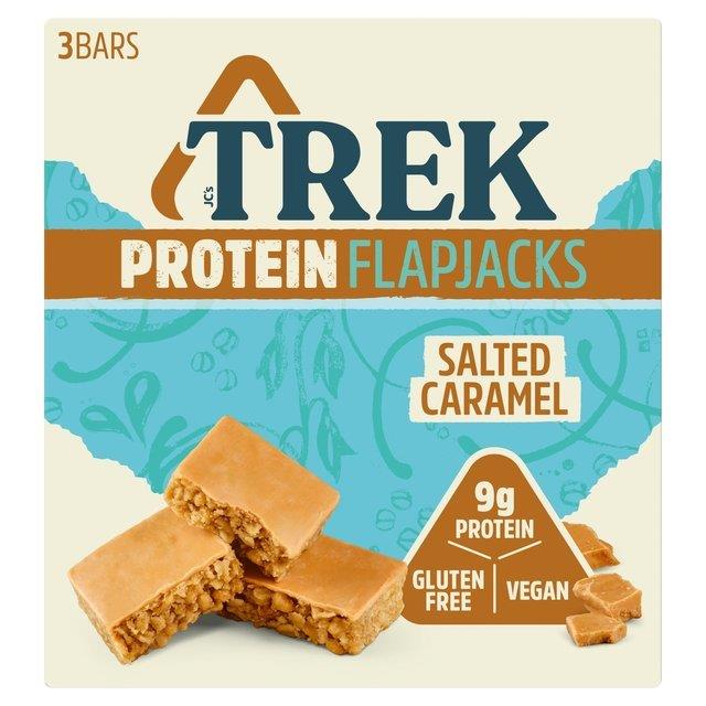 Trek Protein Flapjack Salted Caramel 3pk (3 x 50g)