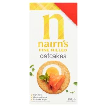 Nairns Fine Milled Oatcakes 218g PM £1