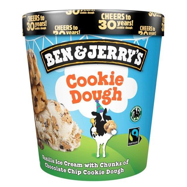 Ben & Jerrys Cookie Dough 465ml