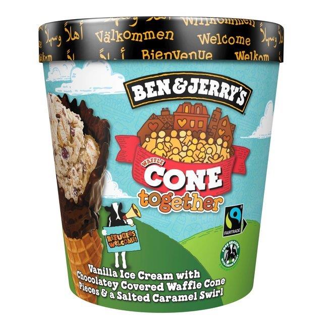 Ben & Jerrys Cone Together 465ml