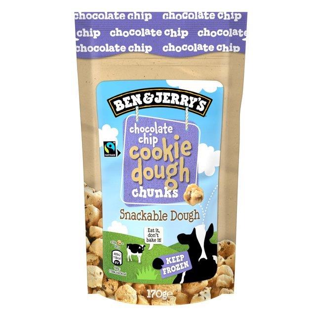 Ben & Jerrys Chocolate Chip Cookie Dough Chunks Pouch