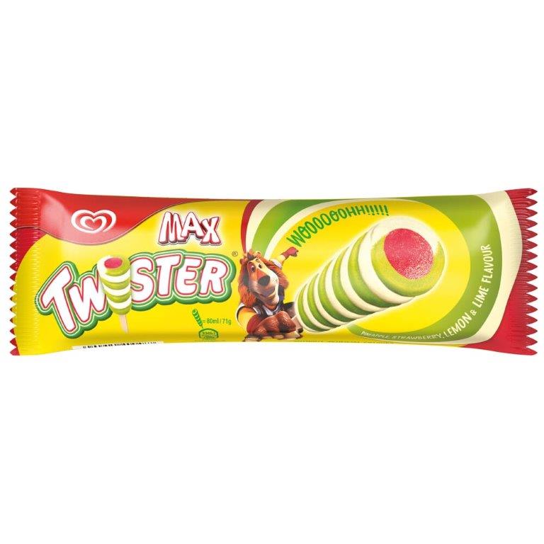 Walls Twister Pineapple Ice Lolly 80ml