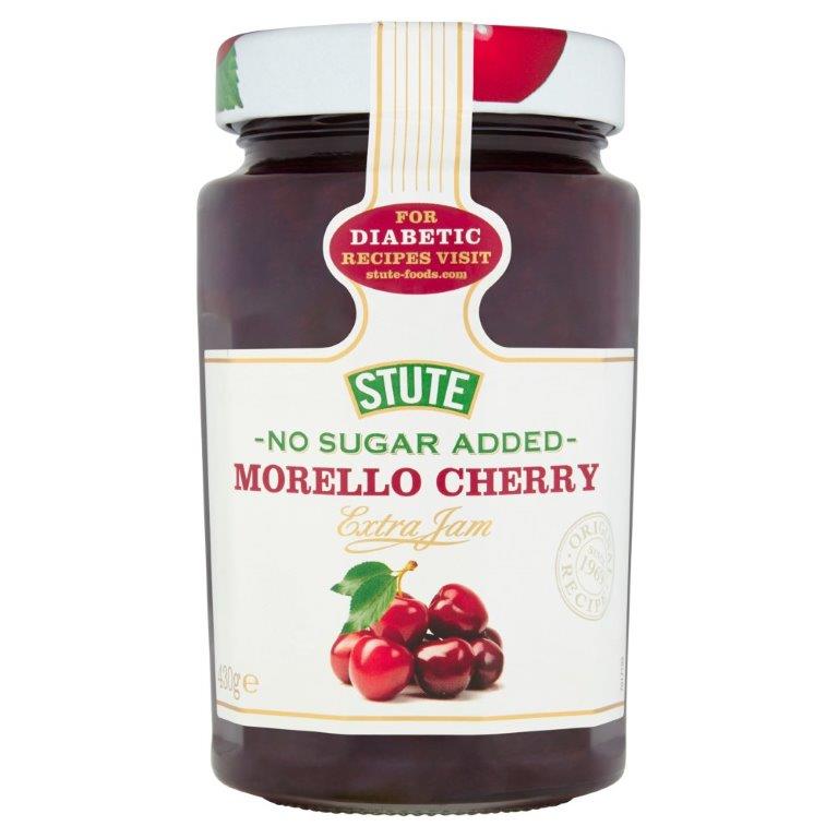 Stute Diabetic Extra Jam Morello Cherry Extra Jam 430g