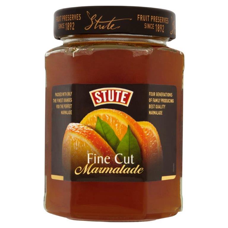 Stute Marmalade Fine Cut Orange Extra 340g