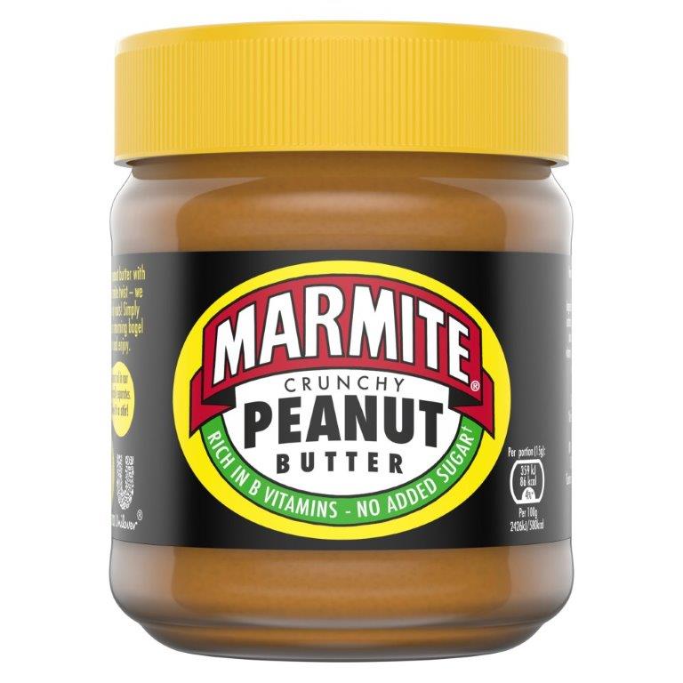 Marmite Peanut Butter Jar Crunchy 225g NEW