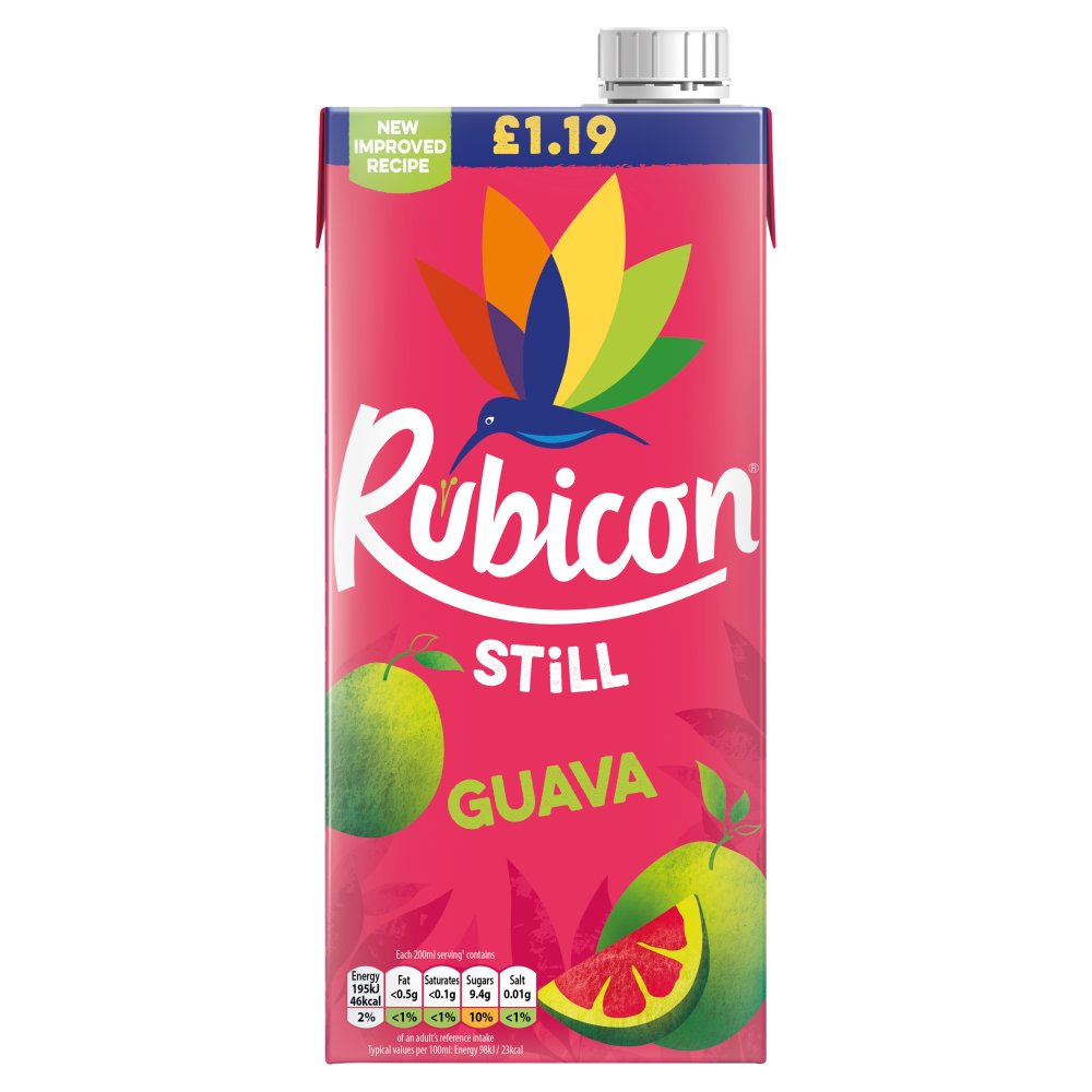 Rubicon 1L Guava PM £1.19
