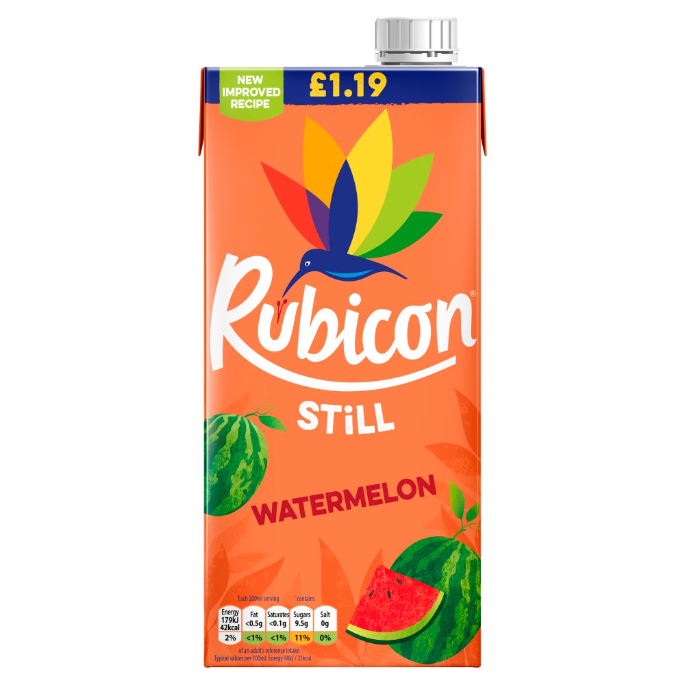 Rubicon 1L Watermelon PM £1.19