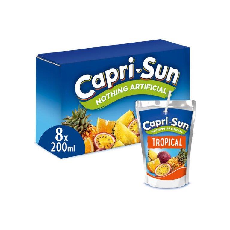 Capri Sun Tropical 8pk (8 x 200ml)