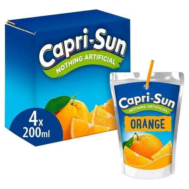 Capri-Sun 4pk Orange 200ml (4 x 200ml)