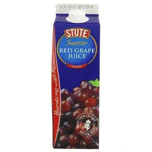 Stute Superior Pure Red Grape Juice 1L