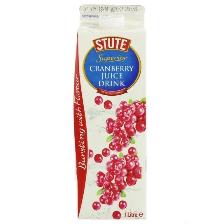 Stute Superior Cranberry Juice 1L