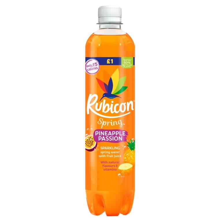 Rubicon Spring Pineapple & Passion PM £1 500ml