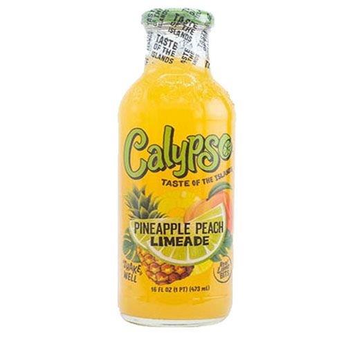 Calypso Pineapple Peach Limeade 473ml NEW