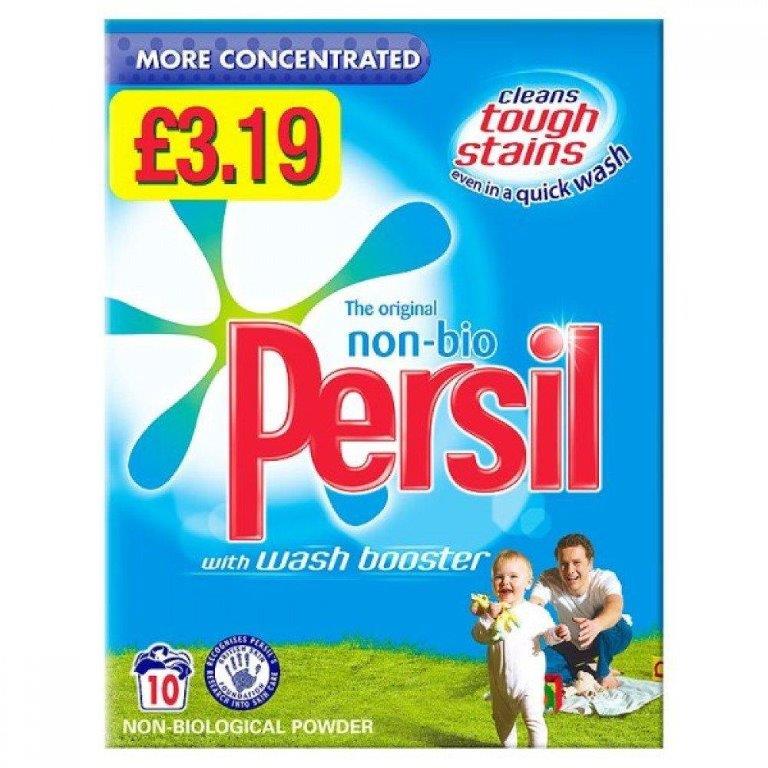 Persil Wash Powder Non-Bio 10 Wash PM £3.19