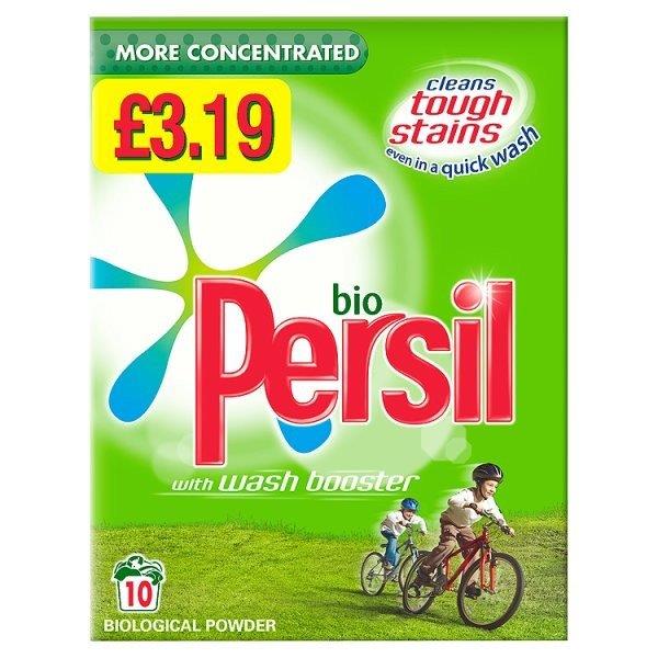 Persil Wash Powder Bio 10 Wash PM £3.19