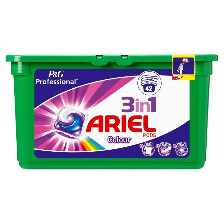 Ariel Professional 3in1 Pods Colour 42s