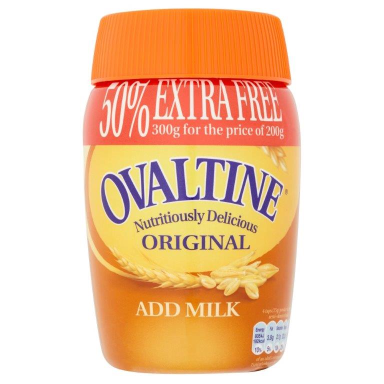 Ovaltine Original Add Milk (200g + 50% Free) 300g
