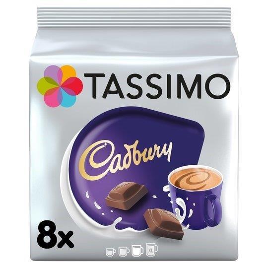 Tassimo Cadbury Hot Chocolate Pods 8s 240g