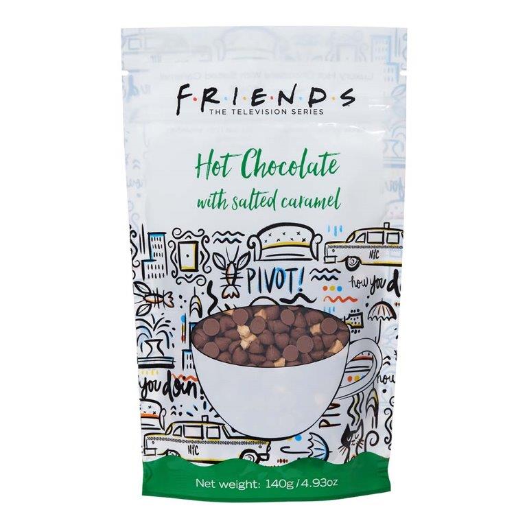 Friends Hot Chocolate Pouch With Salted Caramel 140g