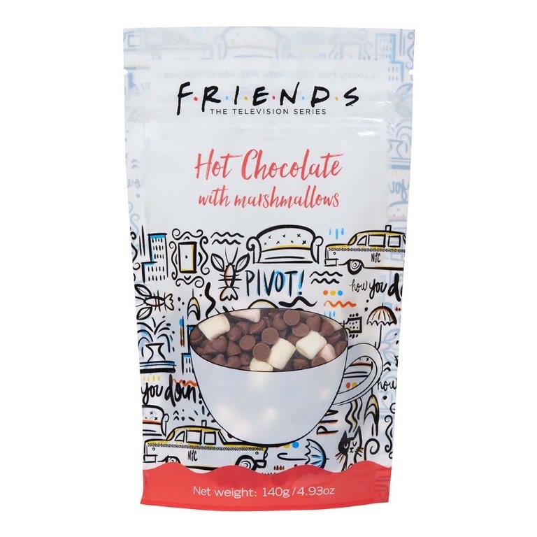 Friends Hot Chocolate Pouch With Marshmallows 140g