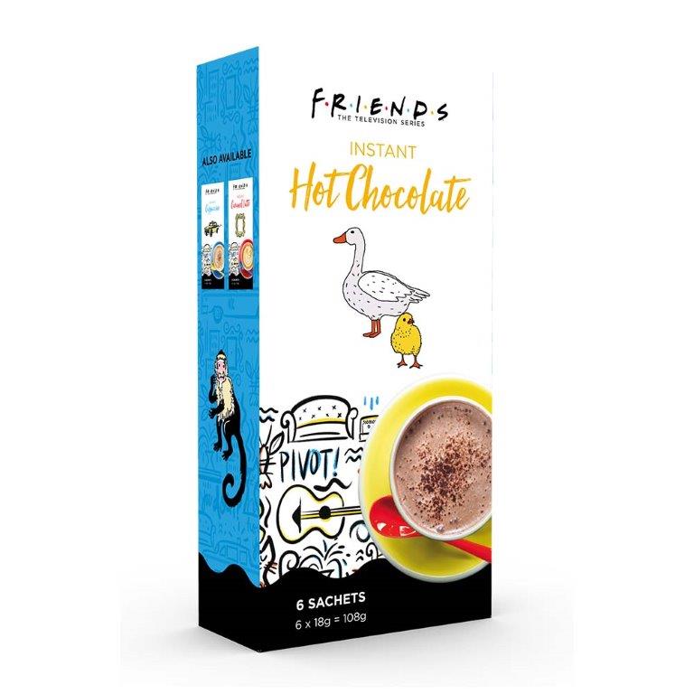 Friends Instant Drinking Sachets Hot Chocolate 114g