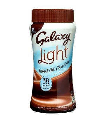 Galaxy Instant Hot Chocolate Light Jar 210g