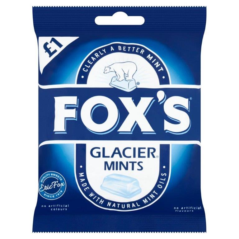 Fox's Glacier Mints 130g Bag PM £1