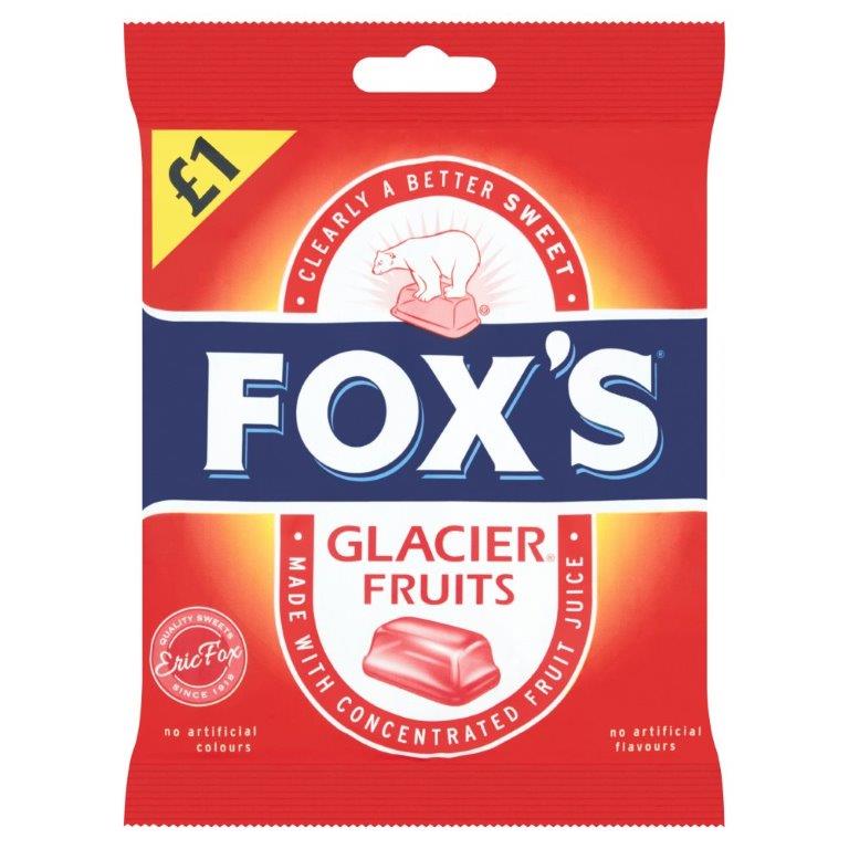 Fox's Glacier Fruits PM £1 130g Bag