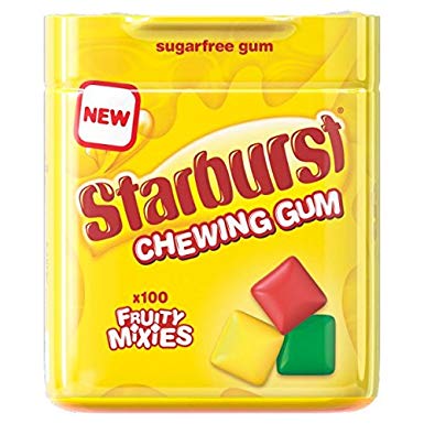 Starburst Gum 100's Bottle