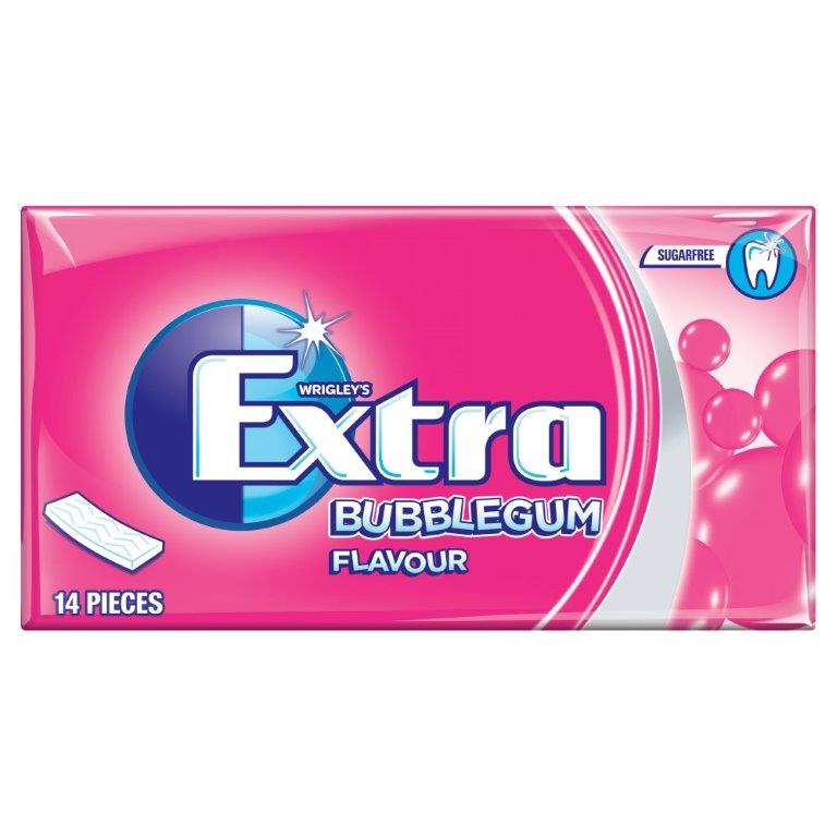 Wrigleys Extra Soft Chew Bubblegum S/F 27g