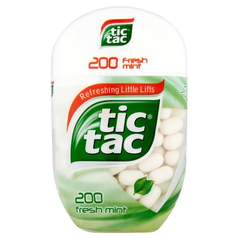 Tic Tac Fresh Mint Bottle T200 98g