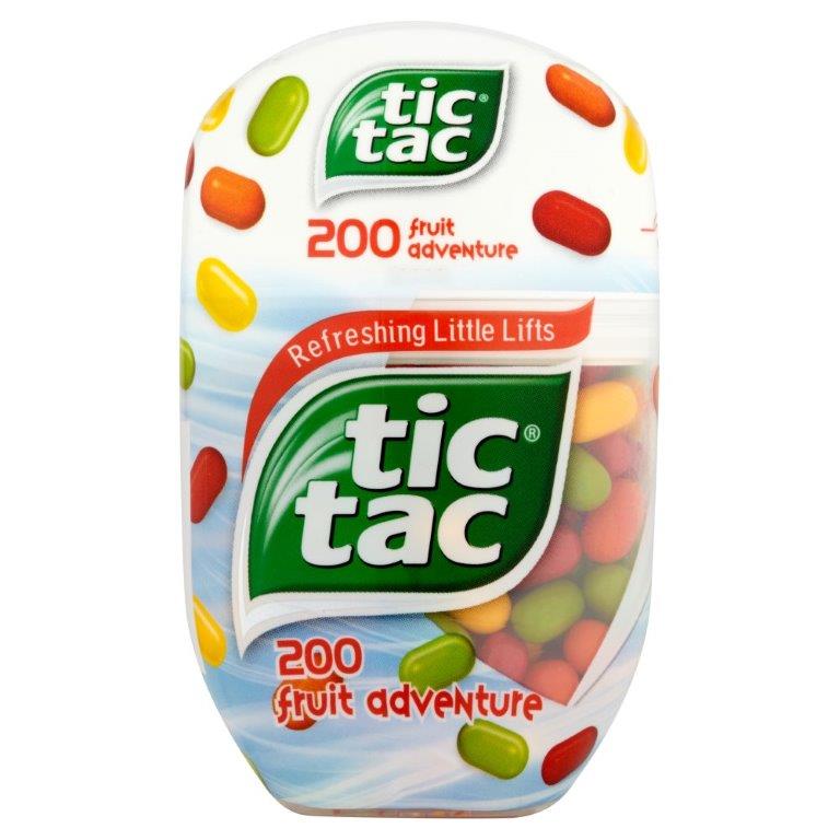 Tic Tac Fruit Adventure Bottle T200 98g