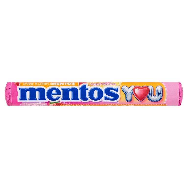 Mentos Rolls Fruit 38g
