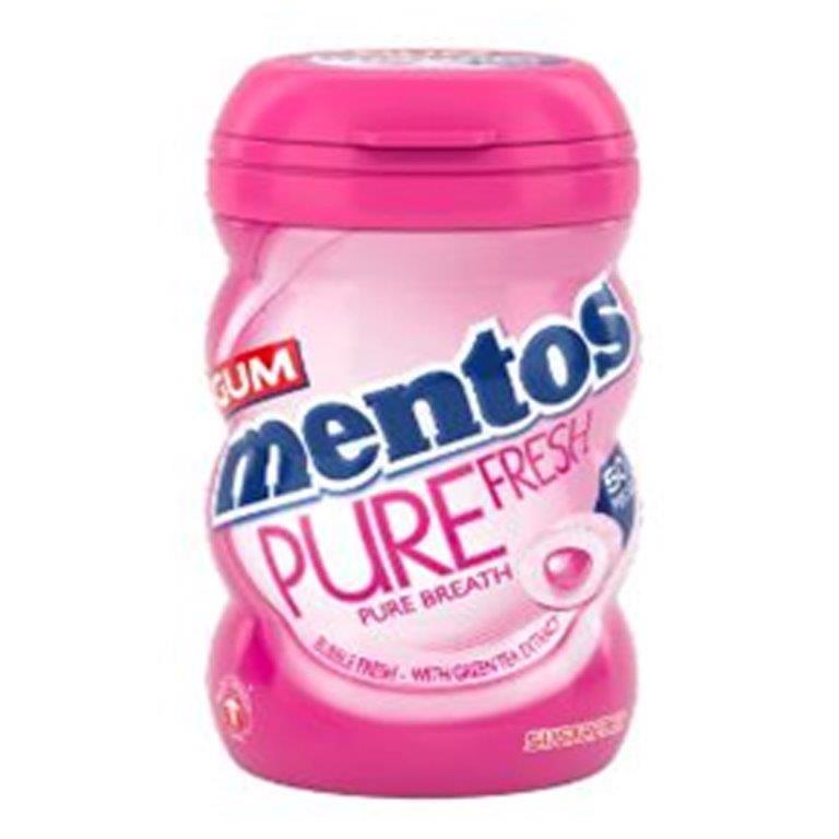 Mentos Pure Fresh Gum 50s Bubblefresh 100g