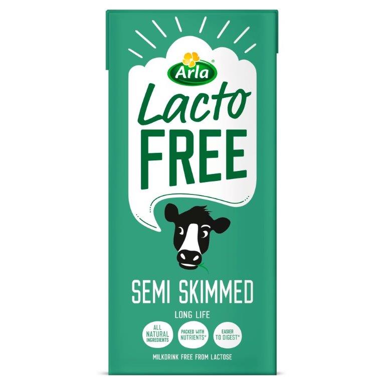Arla Lacto Free UHT Semi Skimmed Milk 1L