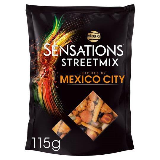 Walkers Sensations Nut Mix Mexico 115g