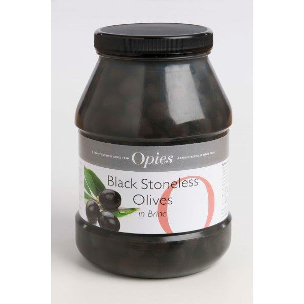 Opies Pitted Black Olives 2.37kg