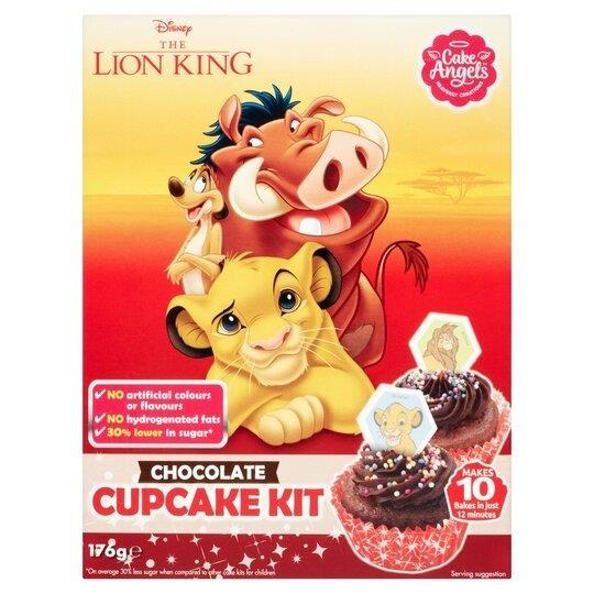 Disney Cake Angels Lion King Chocolate Cupcake Kit 176g