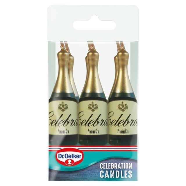 Dr. Oetker Champagne Celebration Candles 6s