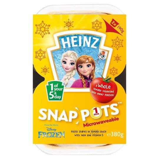 Heinz Snap Pots Duo Frozen 2pk (2 x 190g)